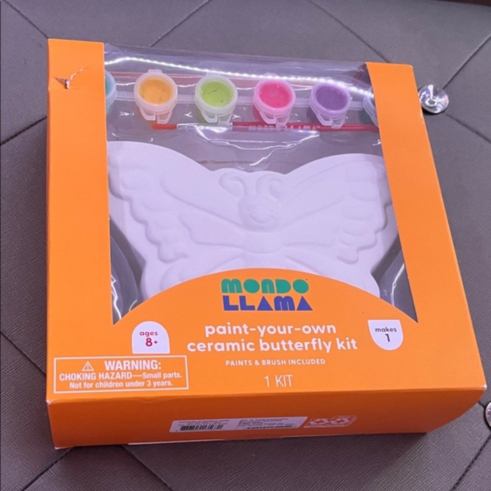 Ceramic Paint Your Own Butterfly Kit